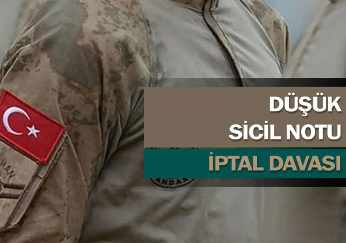 Jandarma Subay Sicil İptal Davası