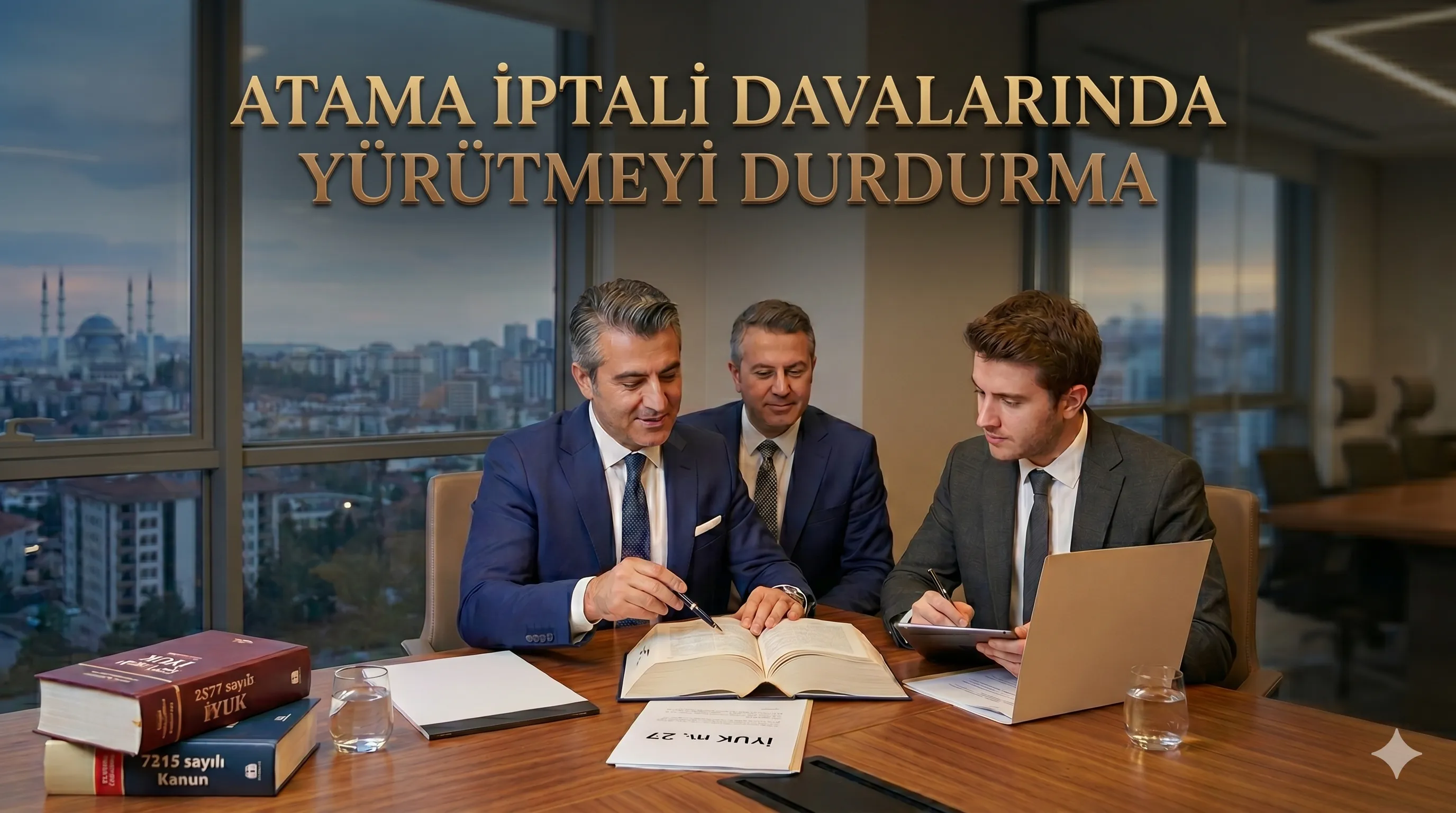 Atama İptali Davalarında Yürütmeyi Durdurma Nedir? Güncel Rehber