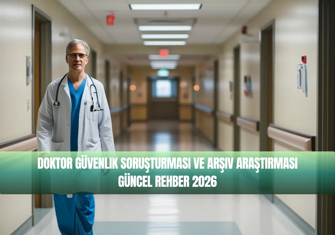 Doktor Güvenlik Soruşturması ve Arşiv Araştırması