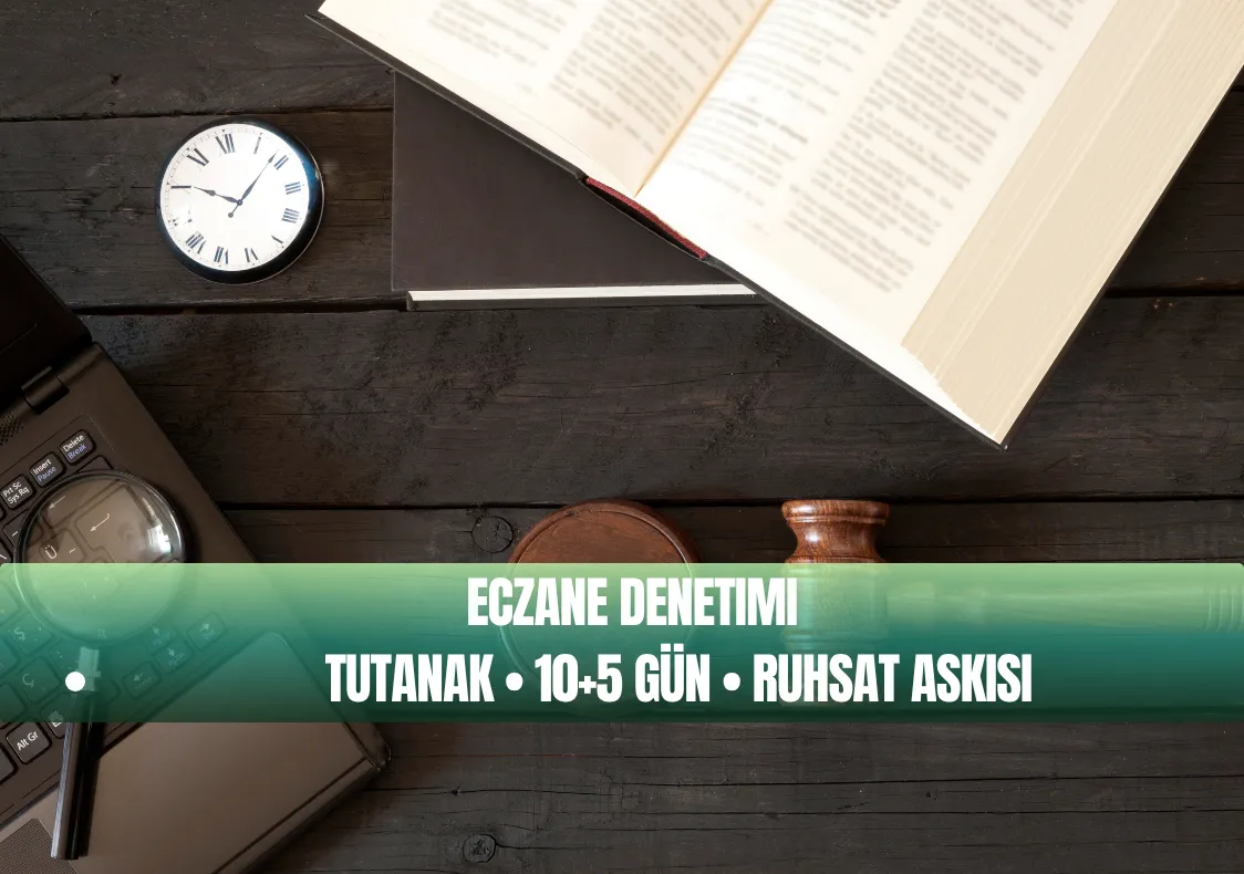Eczane Denetimi, Denetim Tutanağı