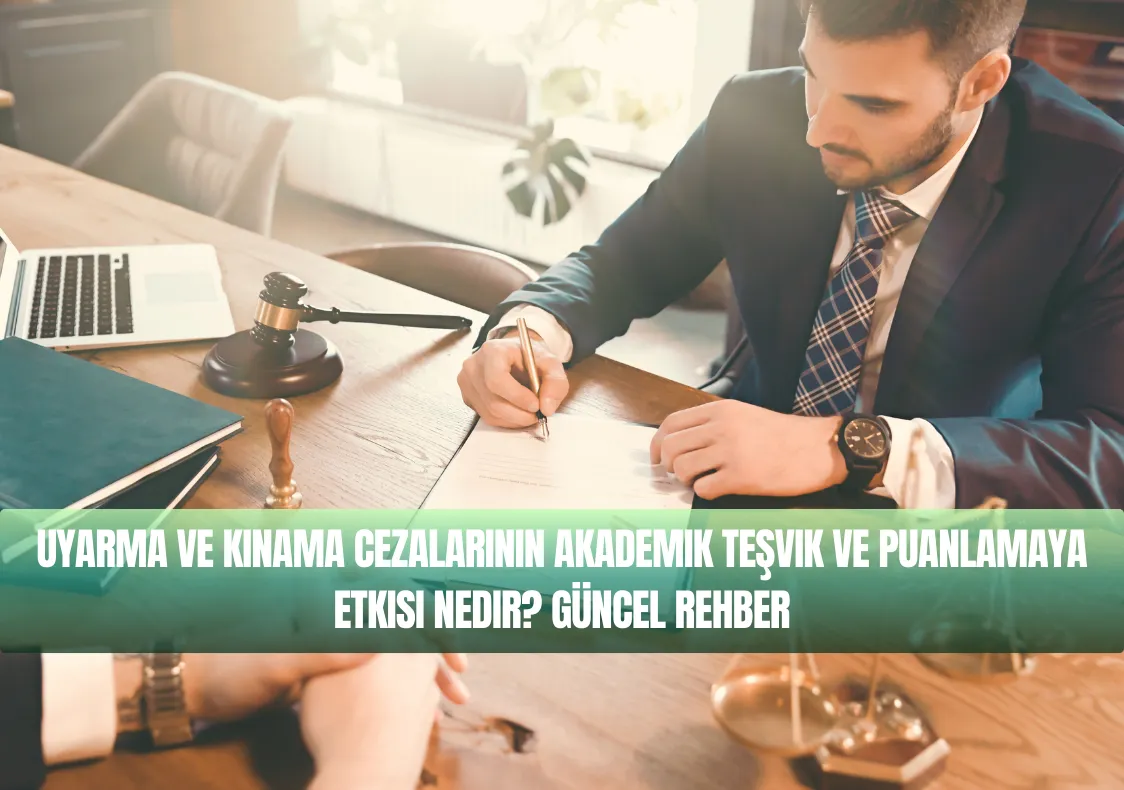 Uyarma ve Kınama Cezalarının Akademik Teşvik ve Puanlamaya Etkisi Nedir? Güncel Rehber