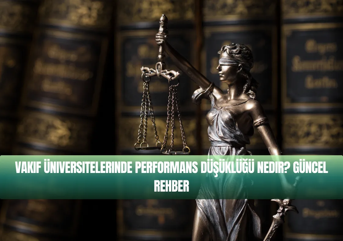 Vakıf Üniversitelerinde Performans Düşüklüğü Nedeniyle İşten Çıkarma